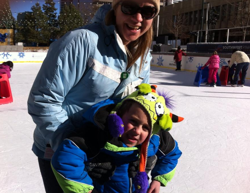 ice skating in Denver