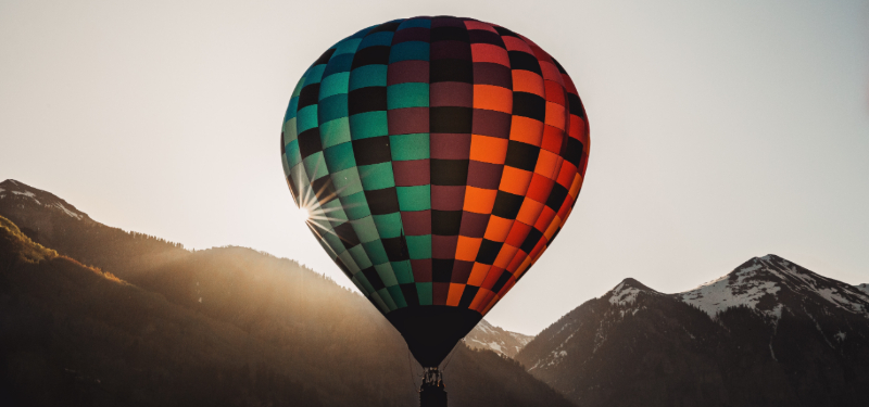 hot air balloon rides colorado